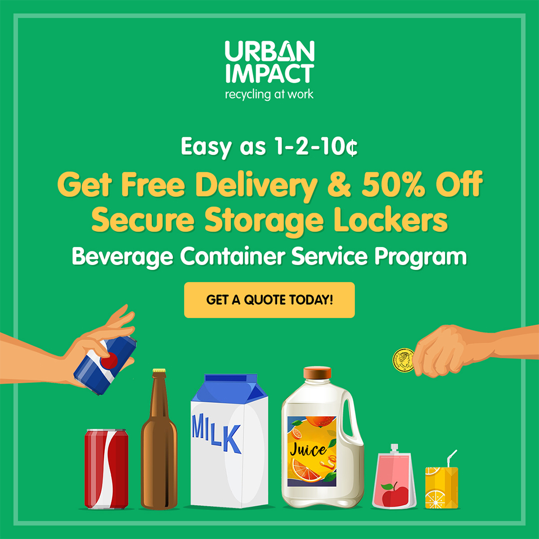 Beverage Container Recycling Program - 50% off for a limited time!
