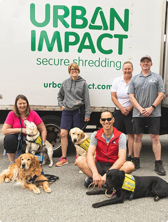 paws shredding event